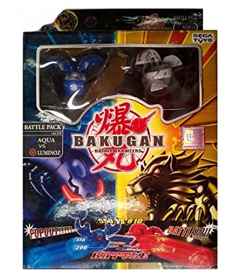 Bakugan 5302 Battler Brawlers Battle Pack - Aqua Vs Luminoz
